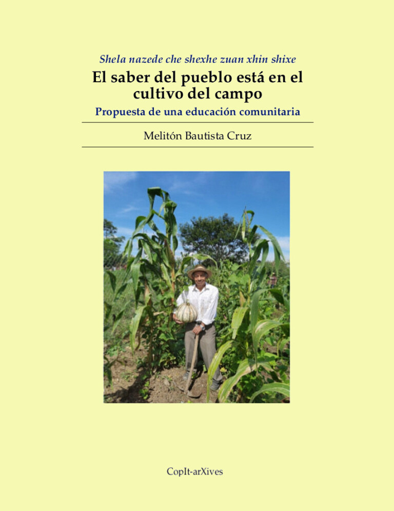 📚 El saber del pueblo está en el cultivo del campo Universidad de la